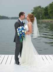 Bridal-Couple-Blue-Flowers