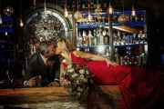Bridal-Couple-on-Bar_-Bouquet