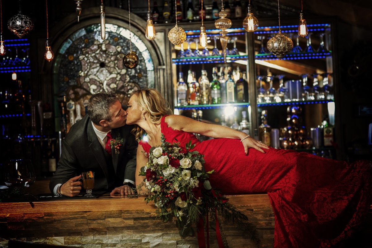 Copy of Bridal Couple on Bar_ Bouquet Copy of Bridal Couple on Bar_ Bouquet