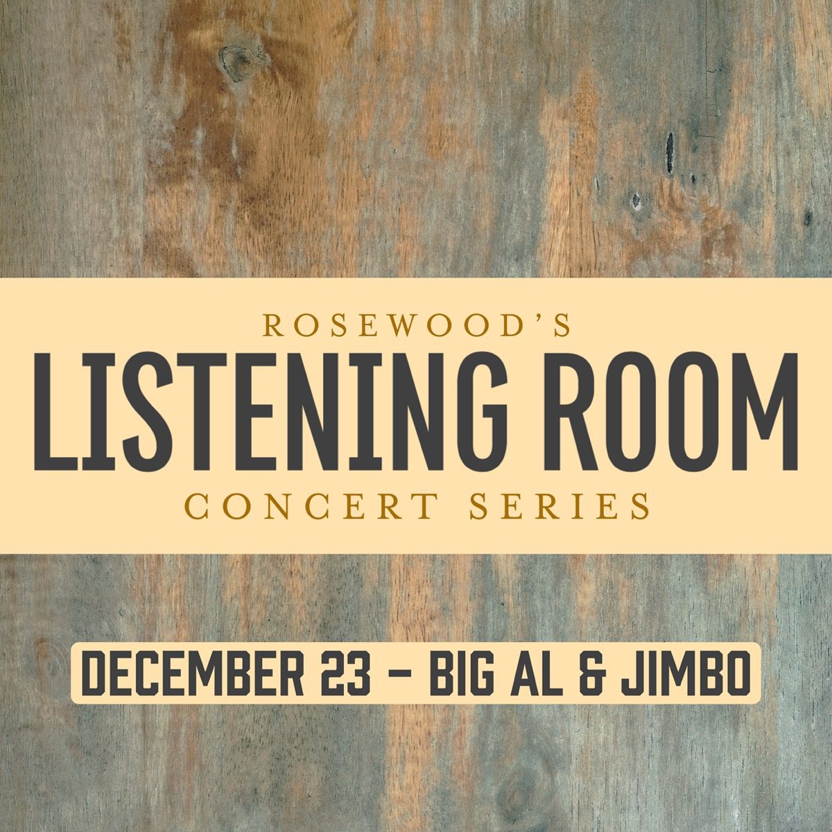 December 23 – Big Al & Jimbo